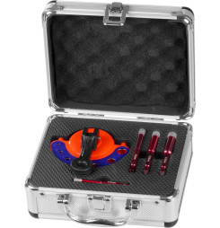 Sada vyrezávačov Strend Pro Premium, 6-8-10-12 mm, 1/4" Hex, diamant, korunky, professional, so šablónou na vŕtanie otvorov