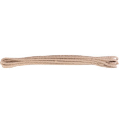 Oprat jutový 10 m, 12 mm, jutové lano s okom