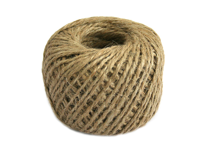 Motúz HEMP JUTA, jutový, L-80 m/80 g, 1,5 mm, hnedý