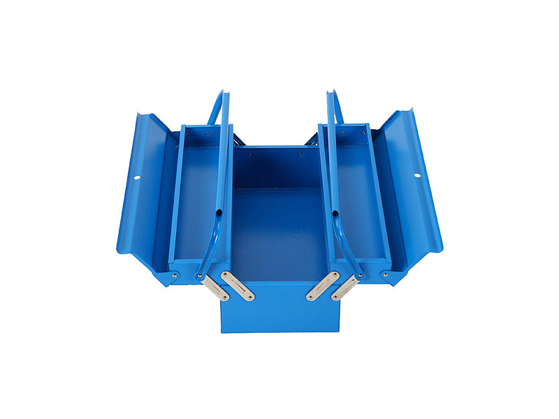 Kufor na náradie TB102F, 430x200x160 mm, 3 dielny, kovový box