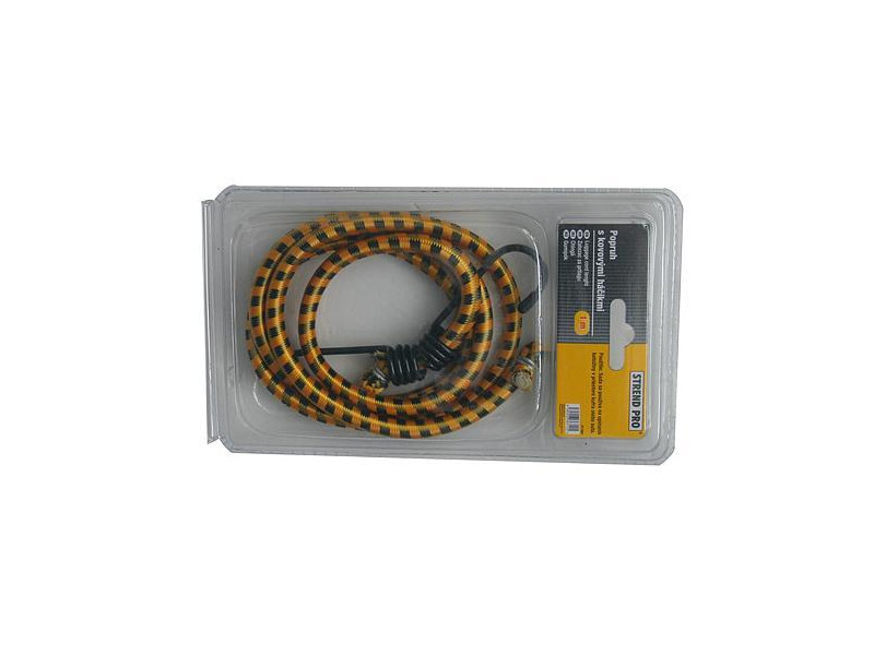 Guma upínacia Strend Pro LB340, 8 mm, 100 cm, s oceľovými háčikmi