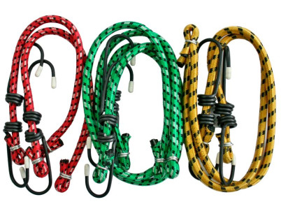Guma upínacia Strend Pro LB332, 8 mm, 2x 30-50-60 cm, s oceľovými háčikmi