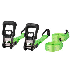 Popruh upínací Strend Pro, pás s račňou, 30 mm, L-5 m, max. 800 kg, bal. 2 ks