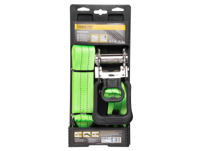 Popruh upínací Strend Pro, pás s račňou, 50 mm, L-6 m, max. 960 kg