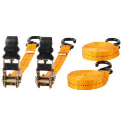 Popruh upínací Strend Pro, pás s račňou, 25 mm, L-4,5 m, max. 500 kg, bal. 2ks