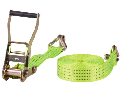 Popruh upínací Strend Pro, pás s račňou, 50 mm, L-8 m, max. 2600 kg