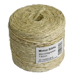 Motúz Sisal L-90 m/230 g, TubePack