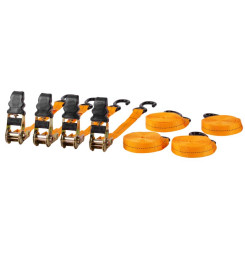 Popruh upínací Strend Pro, pás s račňou, 25 mm, L-4,5 m, max. 500 kg, bal. 4 ks