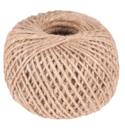 Motúz Juta Natural, L-60 m/140 g, jutový, 2.3 mm, BallPack