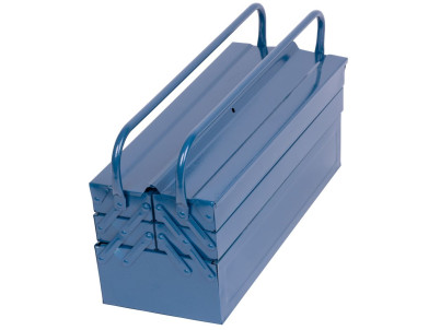 Kufor na náradie TB101E, 530x200x210 mm, 5 dielny, kovový box
