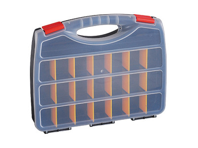 Kufríkový organizér HL30122, 38x31.5x6 cm, max. 12.5 kg, 21 priečok