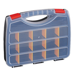 Kufríkový organizér HL30123, 31.5x25.5x5.5 cm, max. 7 kg, 15 priečok
