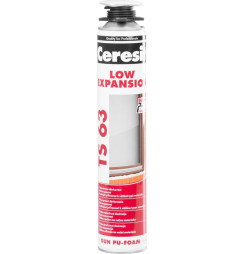 Pena CERESIT TS 63 PU PRO LOW EXPANSION, pištoľová