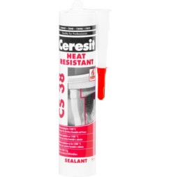 Tmel CERESIT CS38, 300 ml, HEAT RESISTANT, do 1200°C