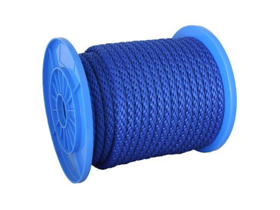 Lano Strend Pro MSB200, 10 mm, PP, modré, nos. 284 kg, L-60 m