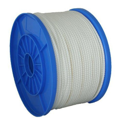 Lano Strend Pro NDB200, 8 mm, biele, Nylon, nos. 1031 kg, L-90 m