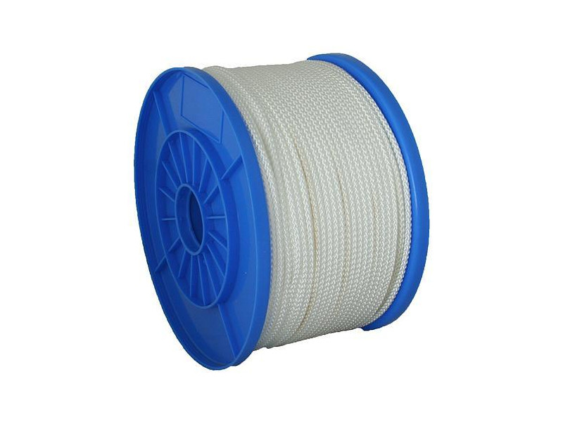 Lano Strend Pro NDB200, 8 mm, biele, Nylon, nos. 1031 kg, L-90 m
