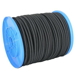 Gumolano Strend Pro R100, 5 mm, elastická čierna guma, nos. 45 kg, L-140 m