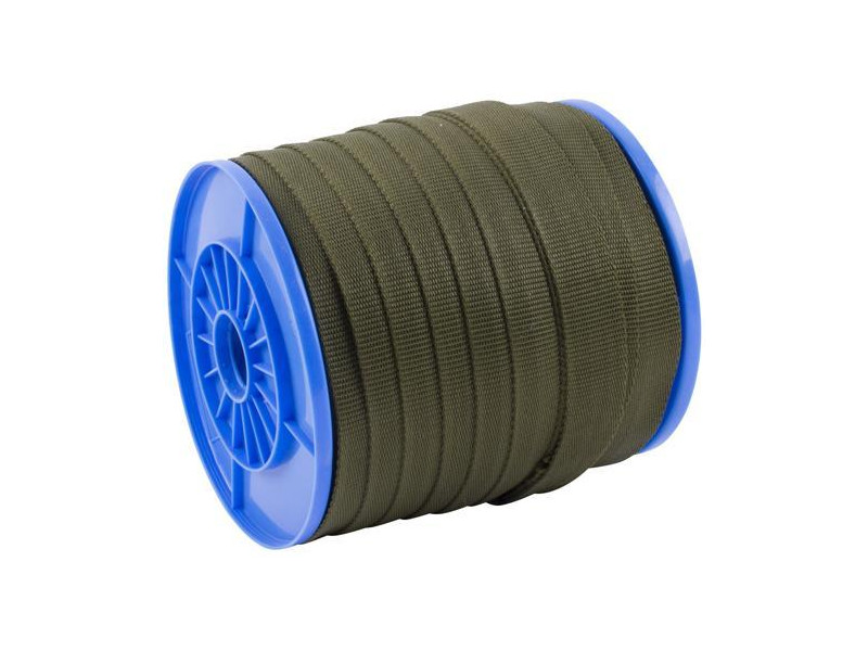 Popruh upínací Strend Pro WR50, 35 mm, zelený, návin 70 m, PP, max. 270 kg