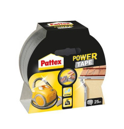 Páska Pattex® Power Tape, lepiaca, 50 mm, L-25 m, strieborná