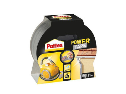 Páska Pattex® Power Tape, lepiaca, 50 mm, L-25 m, strieborná