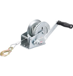 Naviják Strend Pro HW-100-400, račňový, ručný, oceľové lano L-8 m/4.5 mm, max. 400 kg