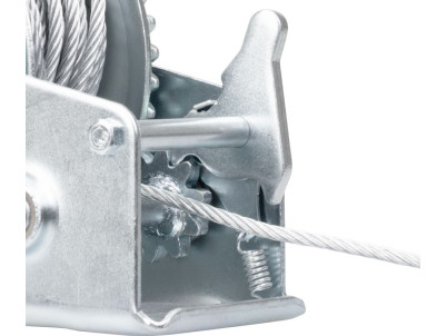 Naviják Strend Pro HW-100-400, račňový, ručný, oceľové lano L-8 m/4.5 mm, max. 400 kg Naviják Strend Pro HW-100-400, račňový, ručný, oceľové lano L-8 m/4.5 mm, max. 400 kg