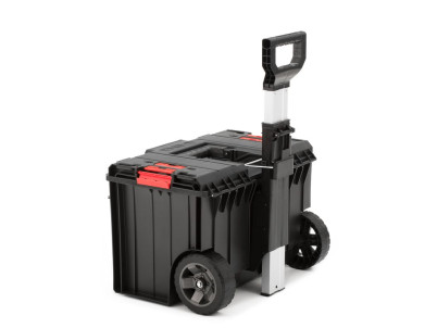 Box QBRICK® System ONE Cart Basic, na náradie, na kolieskach