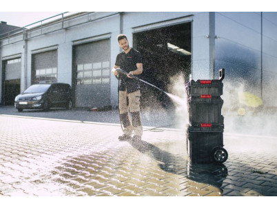 Box QBRICK® System ONE Cart Basic, na náradie, na kolieskach