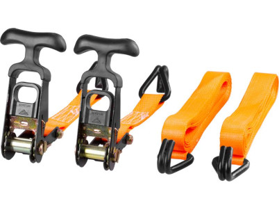 Popruh upínací Strend Pro, pás s račňou, 30 mm, L-5 m, max. 800 kg, bal. 2 ks