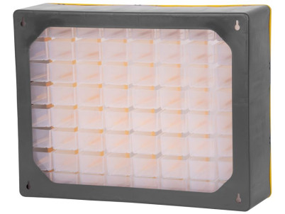 Organizér na stenu Strend Pro SBx3045-G, 64 zásuviek