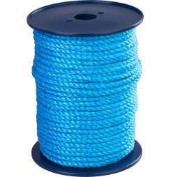 Lano Strend Pro Premium, PP, 8 mm, stáčané, modré, L-100 m