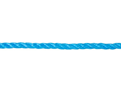 Lano Strend Pro Premium, PP, 12 mm, stáčané, modré, L-100 m