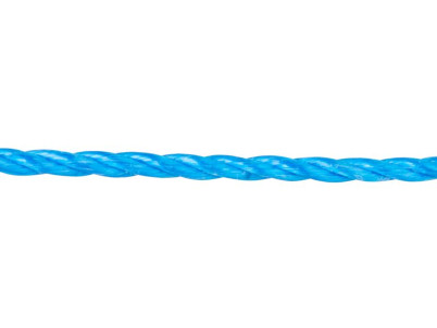Lano Strend Pro Premium, PP, 4 mm, šnúra, stáčané, modré, L-30 m