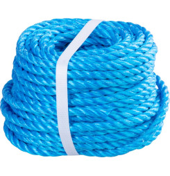Lano Strend Pro Premium, PP, 8 mm, stáčané, modré, L-20 m