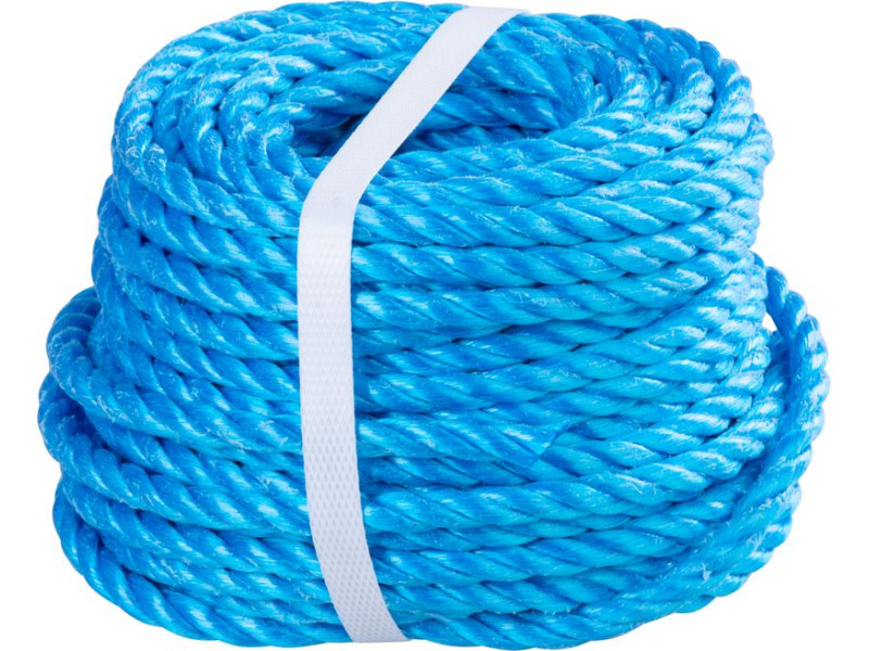 Lano Strend Pro Premium, PP, 8 mm, stáčané, modré, L-20 m