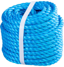 Lano Strend Pro Premium, PP, 10 mm, stáčané, modré, L-20 m