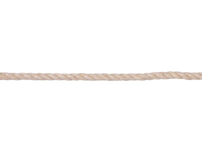 Lano Strend Pro Premium, jutové, prírodné, 6 mm, šnúra, stáčané, L-100 m