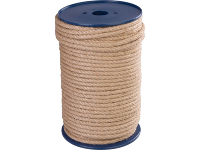 Lano Strend Pro Premium, jutové, prírodné, 10 mm, stáčané, L-100 m