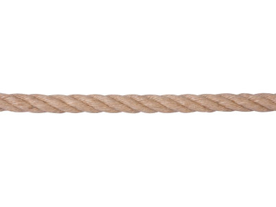 Lano Strend Pro Premium, jutové, prírodné, 16 mm, stáčané, L-50 m