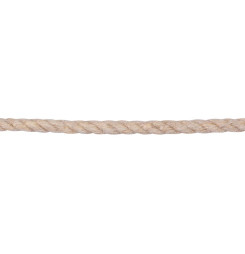 Lano Strend Pro Premium, jutové, prírodné, šnúra, 5 mm, stáčané, L-20 m