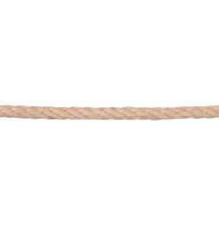 Lano Strend Pro Premium, jutové, prírodné, 10 mm, stáčané, L-20 m