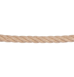 Lano Strend Pro Premium, jutové, prírodné, 16 mm, stáčané, L-20 m
