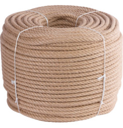 Lano Strend Pro Premium, jutové, prírodné, 12 mm, stáčané, L-220 m