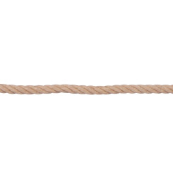 Lano Strend Pro Premium, jutové, prírodné, 16 mm, stáčané, L-220 m