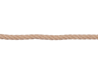 Lano Strend Pro Premium, jutové, prírodné, 16 mm, stáčané, L-220 m