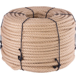 Lano Strend Pro Premium, jutové, prírodné, 22 mm, stáčané, L-220 m