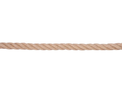 Lano Strend Pro Premium, jutové, prírodné, 26 mm, stáčané, L-150 m