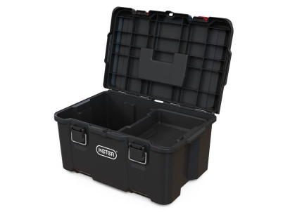 Sada boxov Keter® 250927 Stack´n´roll mobilný systém, 525x411x694 mm, na náradie