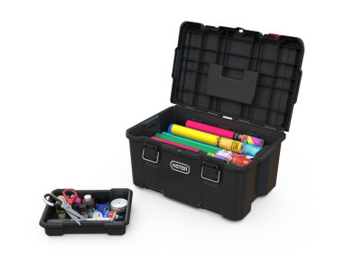 Sada boxov Keter® 250927 Stack´n´roll mobilný systém, 525x411x694 mm, na náradie